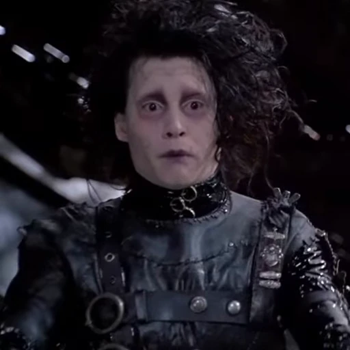Стикерпак Edward Scissorhands для Telegram