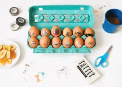 🎨 Стикер «Eggs-painting» для Telegram