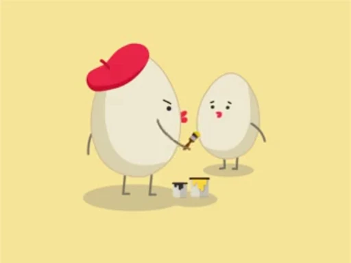 🎨 Стикер «Eggs-painting» для Telegram
