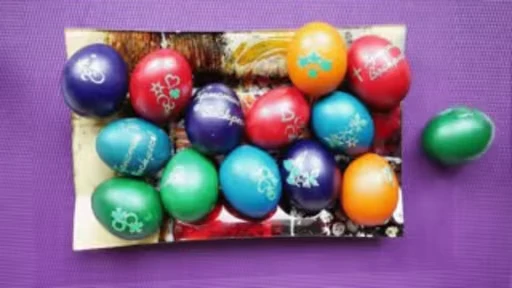 🎨 Стикер «Eggs-painting» для Telegram