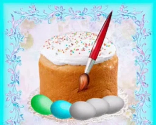 🎨 Стикер «Eggs-painting» для Telegram
