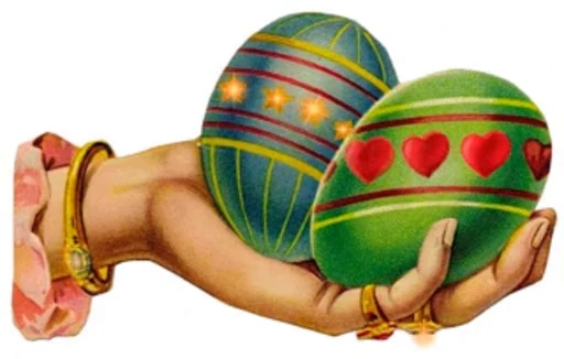 🎨 Стикер «Eggs-painting» для Telegram
