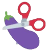 Стикер 7 🍆 Коллекция Баклажанов! Сезонный сбор урожая