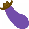 Стикер 2 🍆 Коллекция Баклажанов! Сезонный сбор урожая