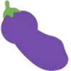 Стикер 14 🍆 Коллекция Баклажанов! Сезонный сбор урожая