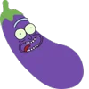 Стикер 13 🍆 Коллекция Баклажанов! Сезонный сбор урожая
