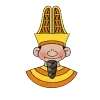 Стикер 4 👑Египетские эмодзи