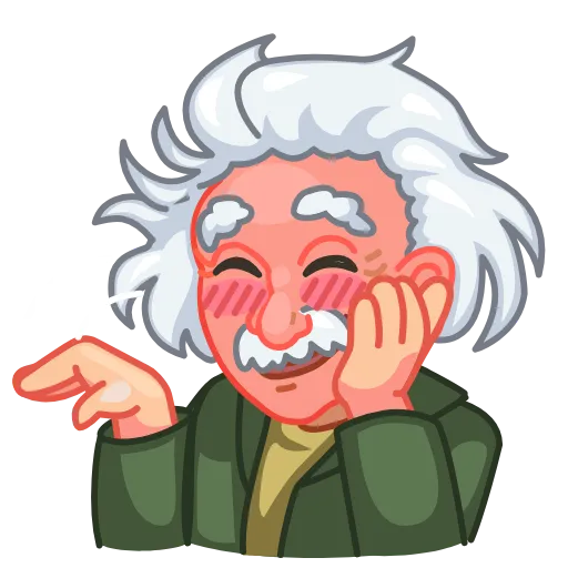 Стикер 6 Einstein
