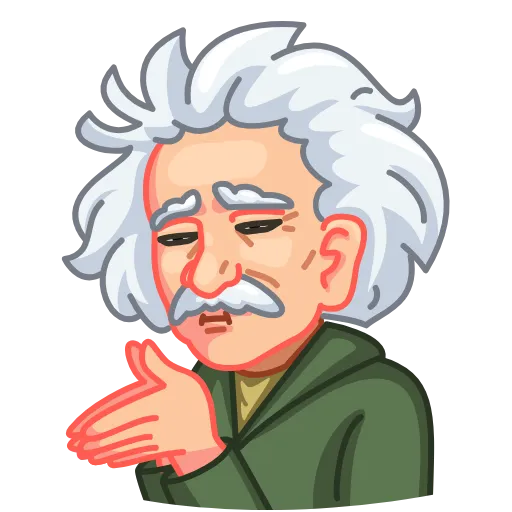Стикер 17 Einstein