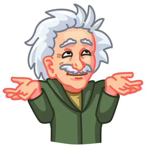 Стикер 12 Einstein