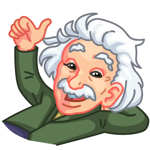Стикер 3 Einstein