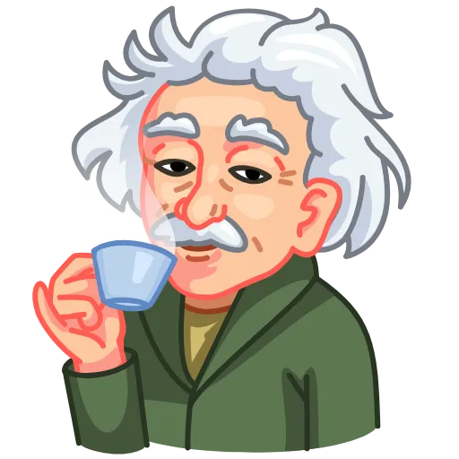 Стикер 9 Einstein