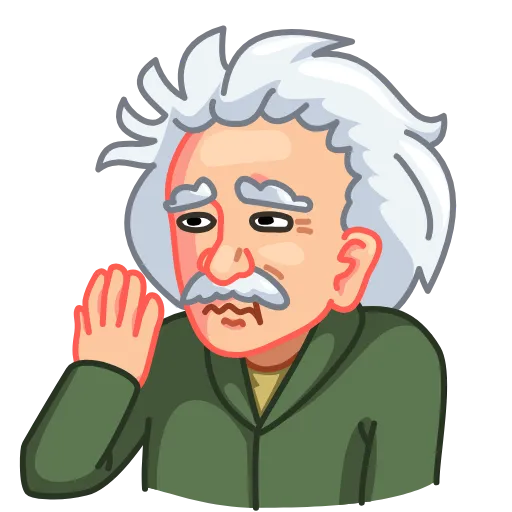 Стикер 16 Einstein