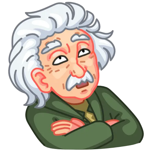 Стикер 19 Albert Einstein