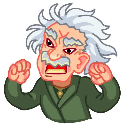 Стикер 7 Albert Einstein