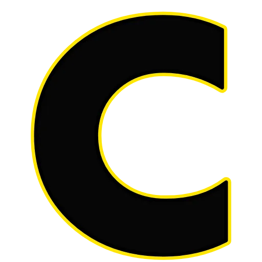 🛌 Эмодзи «Elastic Letters Black» для Telegram