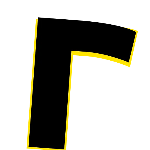 🧚‍♂️ Эмодзи «Elastic Letters Black» для Telegram