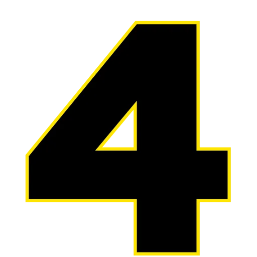 4️⃣ Эмодзи «Elastic Letters Black» для Telegram