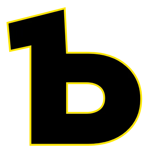 🧱 Эмодзи «Elastic Letters Black» для Telegram