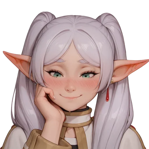 🧡 Стикер «Elf Face» для Telegram