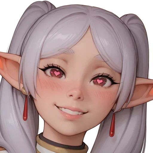 🧡 Стикер «Elf Face» для Telegram