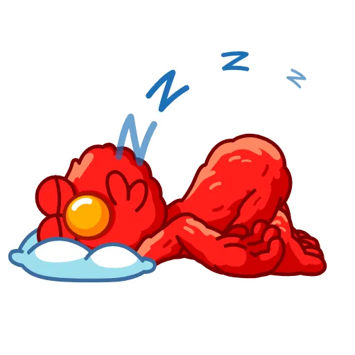 Стикер 9 Elmo Sesame
