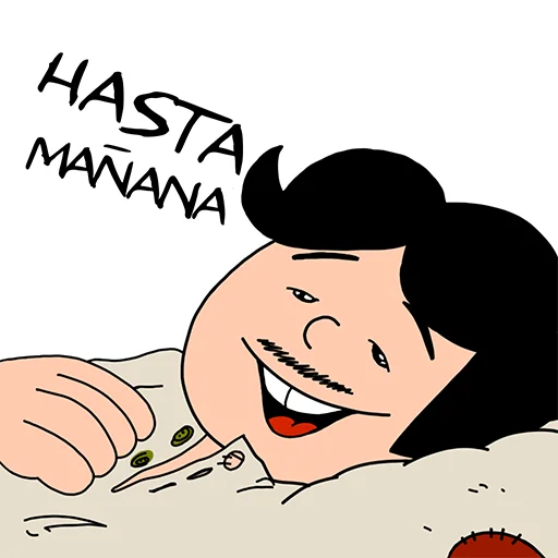 😴 Стикер «ElpidioV2» для Telegram