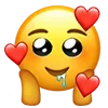 Стикер 52 🥺 Миленькие смайлики