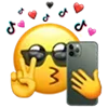 Стикер 28 🥺 Миленькие смайлики