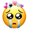 Стикер 4 🥺 Миленькие смайлики