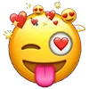 Стикер 2 🥺 Миленькие смайлики