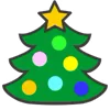Стикер 10 Christmas 🎄- новогодний пак