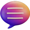 Стикер 21 3D