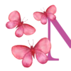 🌷 Эмодзи «Весенние буквы, цветы» для Telegram