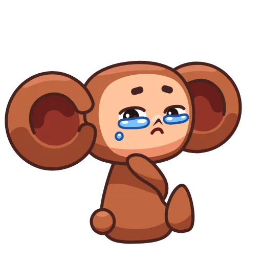 Стикер 22 Cheburashka