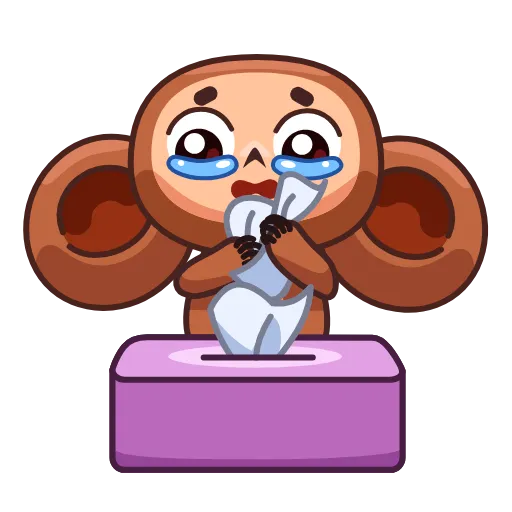 Стикер 12 Cheburashka