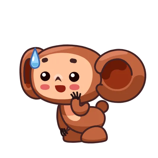 Стикер 18 Cheburashka