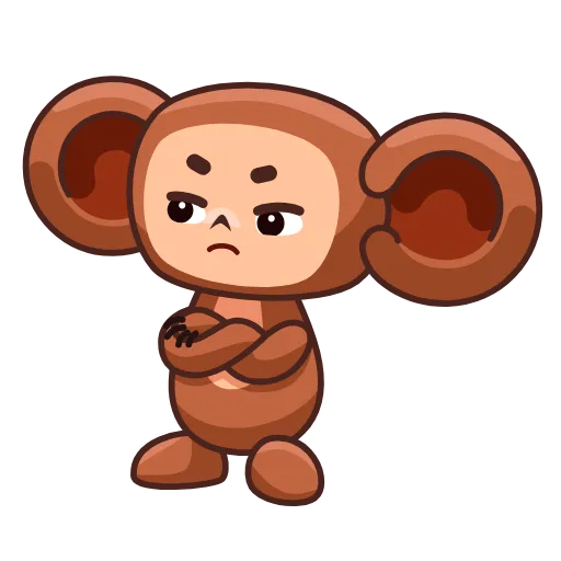 Стикер 9 Cheburashka
