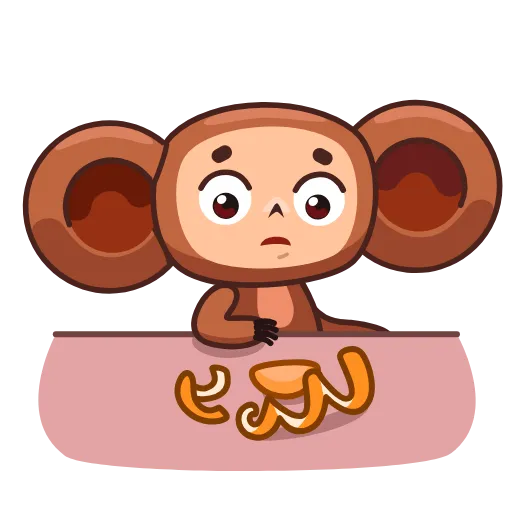 Стикер 14 Cheburashka