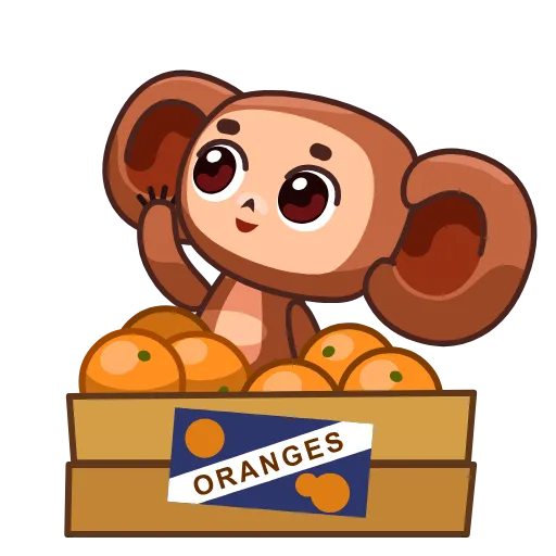 Стикер 5 Cheburashka