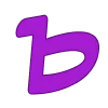 😀 Эмодзи «Фиолетовые буквы, таблички, иконки» для Telegram