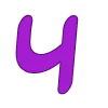 😀 Эмодзи «Фиолетовые буквы, таблички, иконки» для Telegram