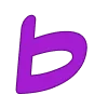 😀 Эмодзи «Фиолетовые буквы, таблички, иконки» для Telegram