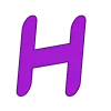 😀 Эмодзи «Фиолетовые буквы, таблички, иконки» для Telegram