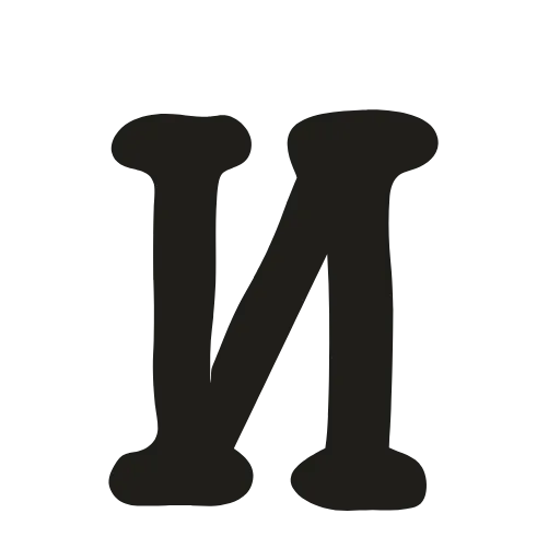 Стикер 12 Шрифт печатной машинки, иконки на детективную тематику