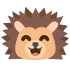 Стикер 3 Ёжики