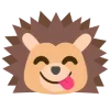 Стикер 23 Ёжики