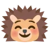 Стикер 30 Ёжики