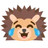 Стикер 7 Ёжики