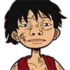 Стикер 34 ‍️ One Piece ‍️